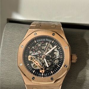 Audemars Piguet Gold Skeleton Dial Watch (coming soon)